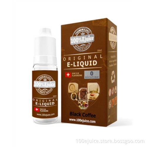 E Liquids Professional Manufacturer 10ml Black Coffee